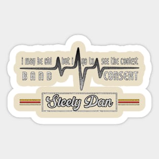 steely dan Sticker